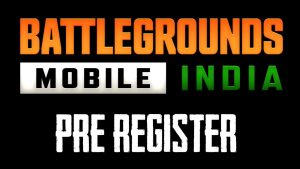 Battlegrounds Mobile India Pre Registration Link